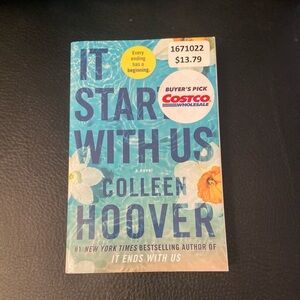 Colleen Hoover “It Starts With Us” book